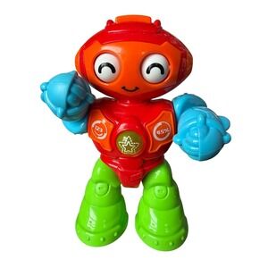 Kidoozie Lights  & sounds Interactive Learning Robot Toy Multi